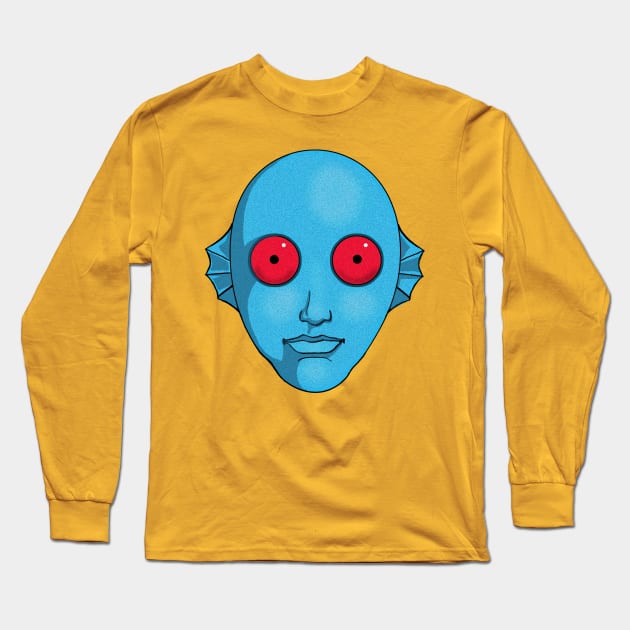 DRAAG HEAD - FANTASTIC PLANET Long Sleeve T-Shirt by HalHefner